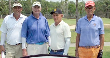 Siam Country Resort golfers at the PSC monthly tournament.