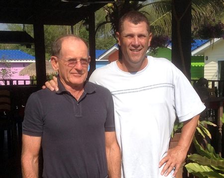 Paddy Devereux and Bob Edwards.