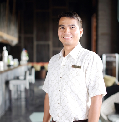 F&B Manager Sirichai Worajuk.