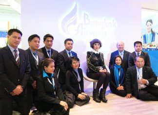 HRH Princess Ubolratana visits Bangkok Airways’ booth at ITB 2014