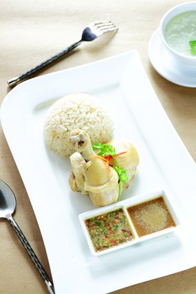 The fields of Rice @ Oasis restaurant.