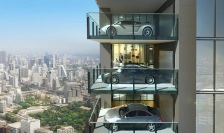 Circle Sukhumvit 31 will incorporate a Smart Automatic Parking System.