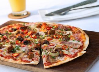 ‘BBQ P&B Pizza’ available at Havana Bar & Terrazzo.