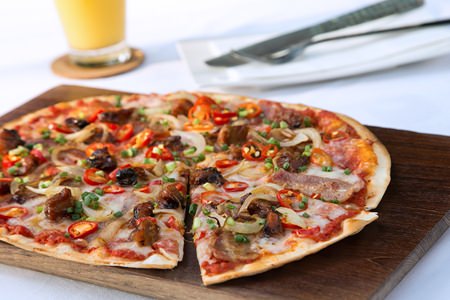 ‘BBQ P&B Pizza’ available at Havana Bar & Terrazzo.