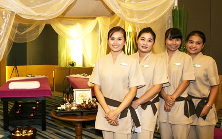 Tea Tree Spa’s professional therapist team.