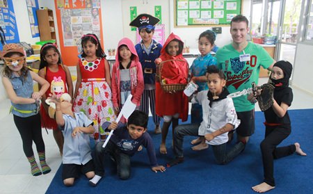 Mr Joe’s Primary class loved getting dressed up for Dr Seuss Day.