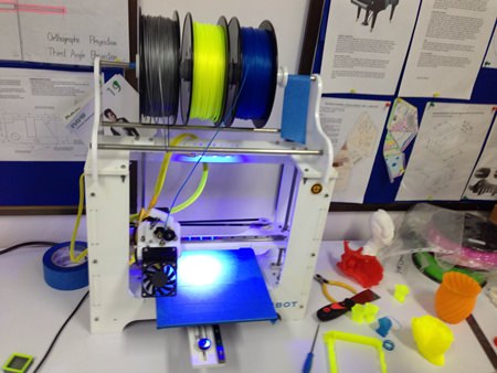 Students are looking forward to using the 3D printer.