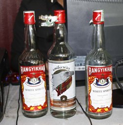 Bangyikhan white spirits from Big C North Pattaya.