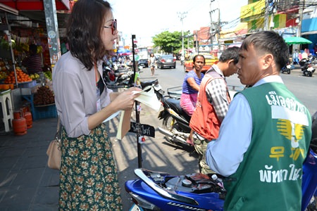 Motorbike taxi rider Anuchan Oangram: “I don’t really understand why they don’t speak English…”