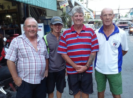 Geri Crilly, Sal Brizzi, Gary Monley & Alain Taddei.