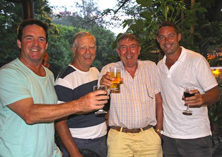 John McHugh, Allan Rothwell, Eddy Beilby and Brian Gavagan - winners all!