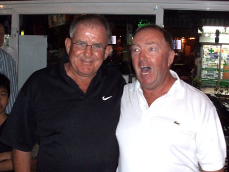 Barry Copestake & JJ Harney.