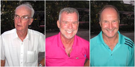 Jerry McCarthy, Dennis Scougall and Tim Hake.