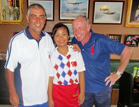 Mark West and Jim Ferris with one of Bert’s finest.