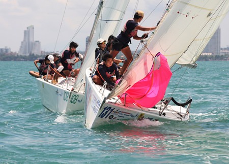 A strong fleet of international and domestic boats will compete at the 10th anniversary Top of the Gulf Regatta, held 1st to 5th May at Ocean Marina Yacht Club, Jomtien Beach, Pattaya.