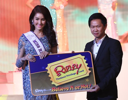 Miss Ripley’s Popular Vote was won by Thasanan Kanghae (left).