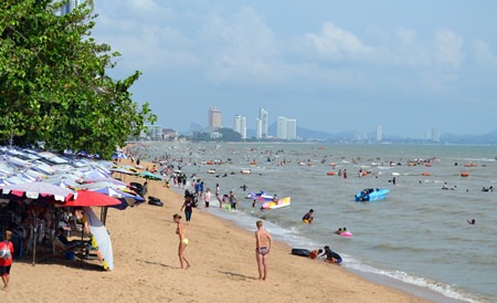 Local beaches were packed to the brim on Labor Day.