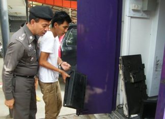 Tanongsak Boonket is the third man arrested for last month’s robbery of a Sukhumvit Road automated-teller machine.