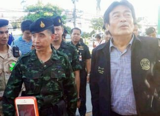 There is a military presence in Pattaya, although a small one, to ensure peace and order.