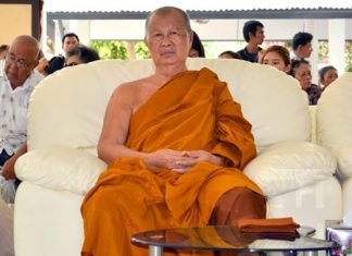 Provost Punya Punyajo, or Than Phra Punya Pattanaporn, abbot of Wat Phothisamphan.