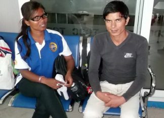 Man Bahadur Thapa and Sunita Chudhary have been arrested for fundraising without permission.