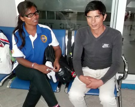 Man Bahadur Thapa and Sunita Chudhary have been arrested for fundraising without permission.