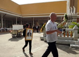 Many friends turned up to say their final goodbyes at Graham’s funeral on Sunday, May 11.