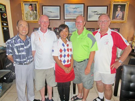 Tuesday’s top four with one of Bert’s finest.