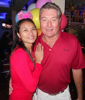 Rick Culley (right) took the win at Burapha.