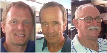 Mark Lang, Markku Tynell and Terry Hodgkiss.