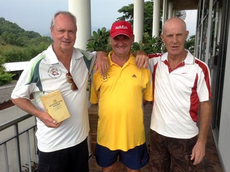 Martin Todd, Sandy Leiper & Alain Taddei.