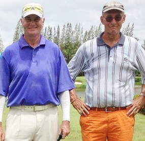 Wednesday’s top two: Willem Lasonder (right) and Jeff Wylie.