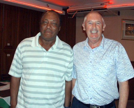 Sunday’s winners: Ed Wyckoff (left) and Pat Reagan.