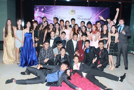 We did it! GIS students celebrate the end of their IGCSE examinations.