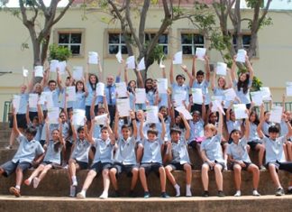 We’re the best! GIS students celebrate their amazing results.