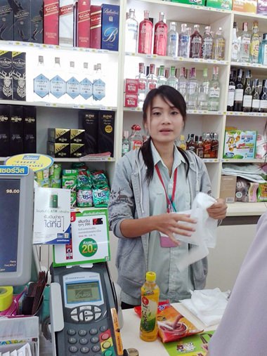 A clerk at a Pattaya 7-Eleven store said tourists again were crowding in, looking for night-time snacks, now that the curfew has been lifted.