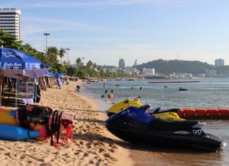 City Hall is now taking bids to choose a contractor that will begin the eight-month, in excess of 400 million baht process of rebuilding Pattaya Beach’s eroding shoreline. The massive restoration project was deemed necessary after environmental experts predicted erosion would wipe out Pattaya Beach within five years if nothing was done.