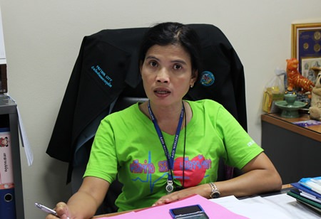 Disease-prevention office head Anya Jantragard has been working together with local radio stations, cable TV operations and print media to publicize the availability of the free rabies shots.