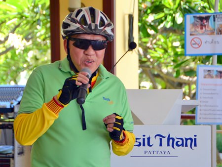 Dusit Thani Hotel General Manager Chatchawan Supachayanont, whilst preparing for his hotel’s bike ride, suggests that if tobacco taxes were increased by 5 percent in 22 low-income countries, governments would have an extra $1.4 billion to spend.