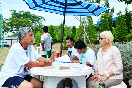 Thanakorn Ounnasarerk (left) and Nijaree Parnichreon (right) agree that last month’s military coup d’état has at least brought stability to Thailand.