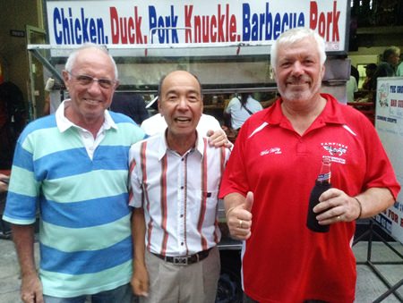 Ken Hole, Mashi Kaneta & Paul Hack.