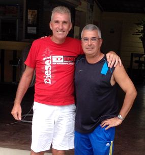 Neil Harvey & Martin Hayes.