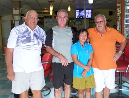 Barney, Mark, Fon and Greig Ritchie.