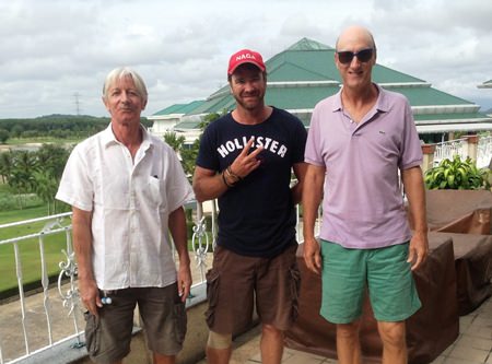 Patrick Poussier, Adrian Schmidt & Bill Steinman.