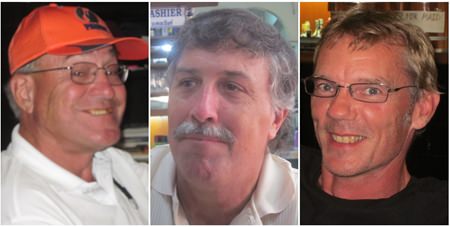 Bruce Hilde, Hal Hart and Jon Batty.