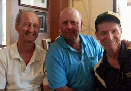 Daryl Evans, Bob Watson and Tom Cotton.