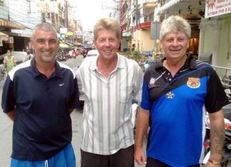 Mark West, Gerd Riedler & Gary Monley.