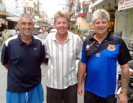 Mark West, Gerd Riedler & Gary Monley.