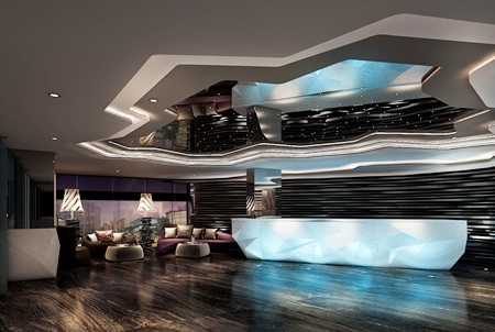 Centara Avenue Hotel Pattaya –lobby area.