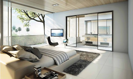 Veranda Residence will offer room sizes ranging from 32sqm - 266sqm, all with a sea view.